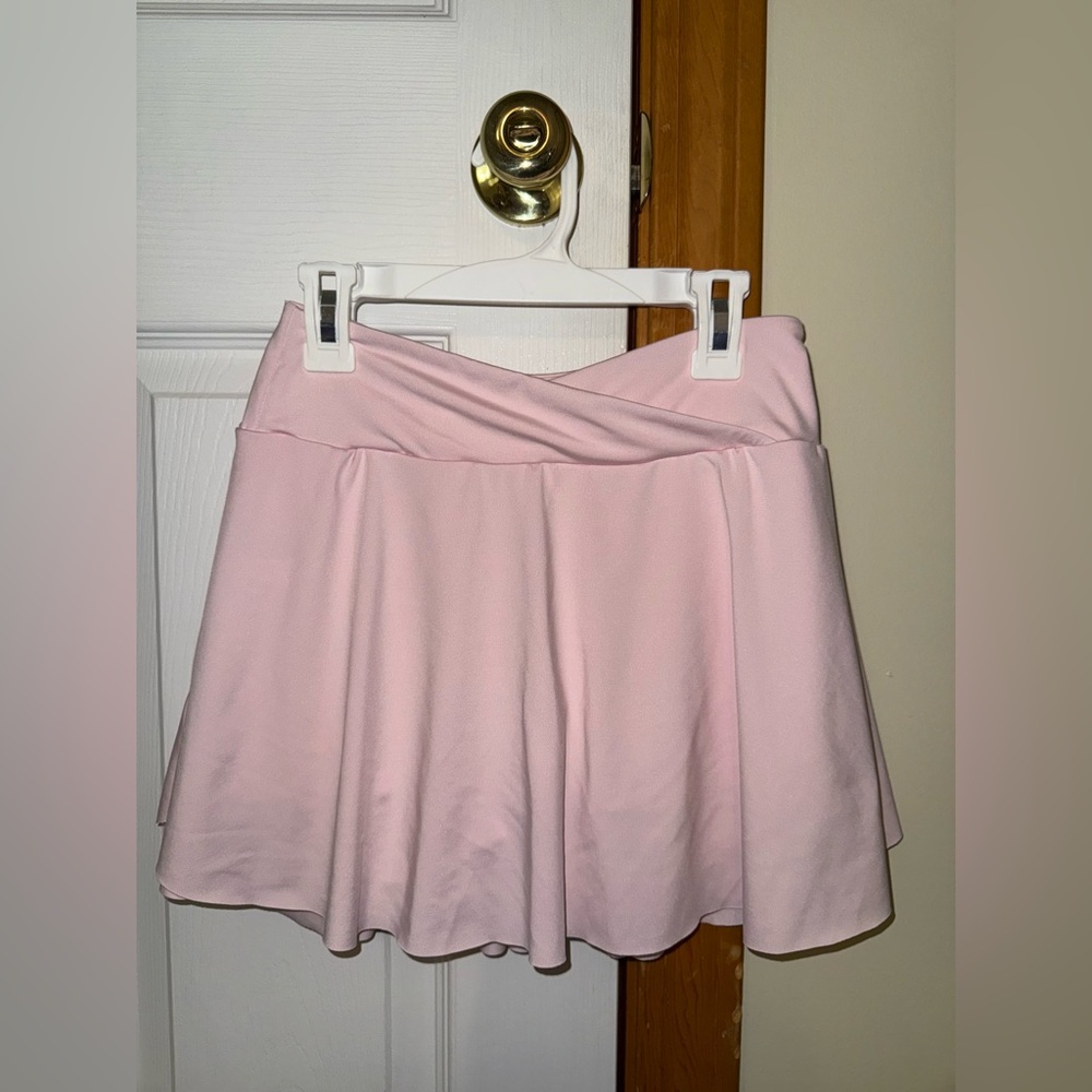 SHEIN Light Pink Tennis Skirt